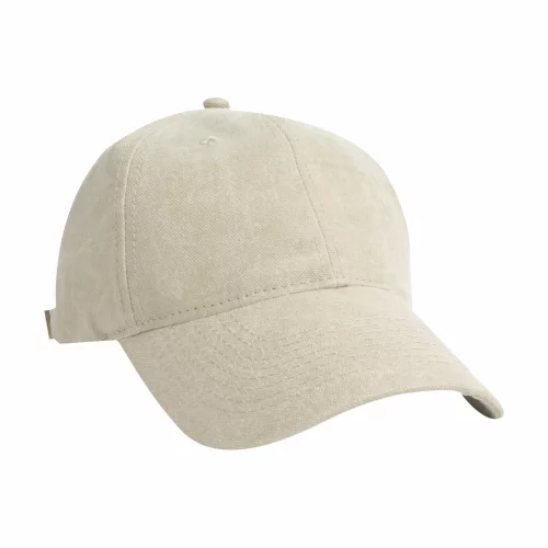 Constructed Distressed Washed Brushed Canvas Cap (Solid Colors)