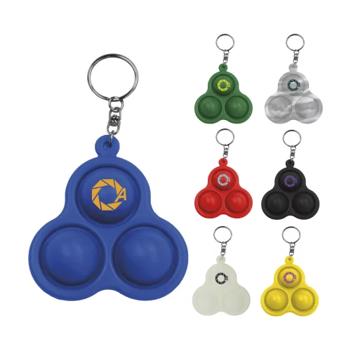 Porte-clés à bulles Pop 3