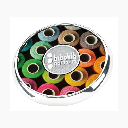 Sous-verre rond en zinc