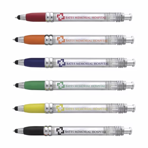 Stylo à bannière translucide