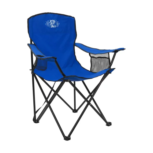 Chaise pliante en RPET avec sangle de transport
