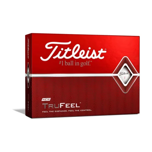 Balle de golf Titleist D.T. Trufeel blanche, paquet de 12 (10-15 jours)