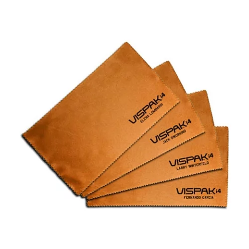 Chiffon de nettoyage en microfibre avec impression sur tampon (4" x 7")