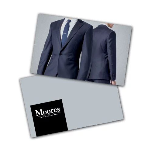 Chiffon de nettoyage en microfibre à 2 faces (4" x 7")