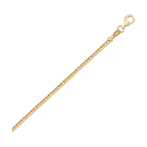 18" 18K Gold Franco Necklaces - 3.7 gm