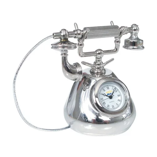 Matsuda Retro Phone Shape Desk Clock