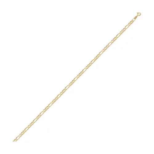 18" 18K Gold Figaro Necklaces - 1.9 gm