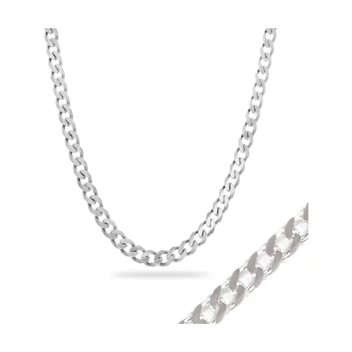 20" Sterling Silver Curb Chain Necklace - 40gm