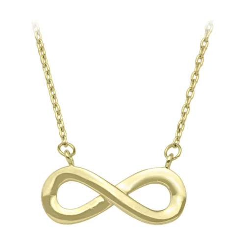 10K yellow gold fashion Necklaces with Pendants - Infinite Love