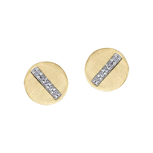 Diamond Stud Earrings in 10K (0.04 CT. T.W.) - Gold