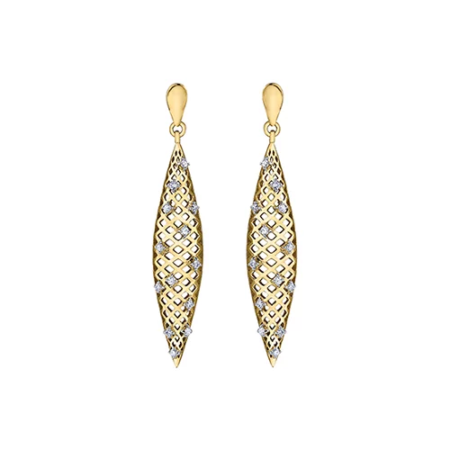 Diamond Stud Earrings in 10K (0.2 CT. T.W.) - Gold