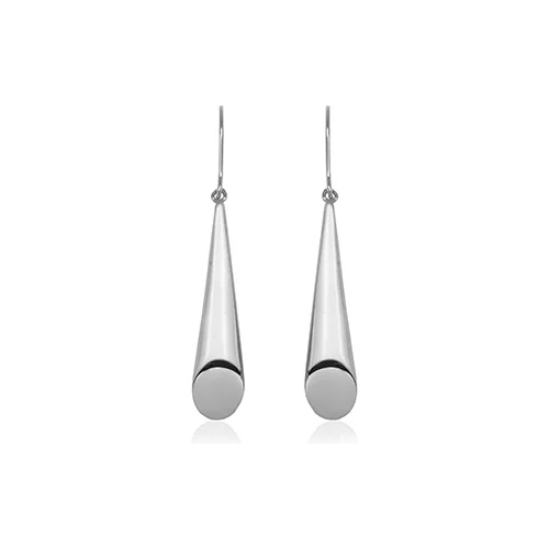 CJ Steelx High Polish Drop Earrings