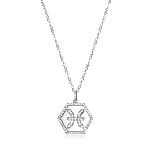 Diamondlite Zodiac collection "Pisces" Necklace - Silver