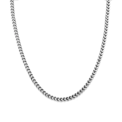 STEELX Fancy Chain Necklace - Gunmetal
