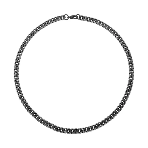 STEELX Square Wheat Chain - Black