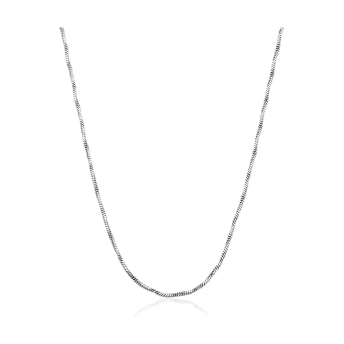 CJ Steelx 1.5mm Twisted Chain - Silver