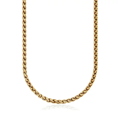 CJ Steelx 6mm Wheat Chain - Gold