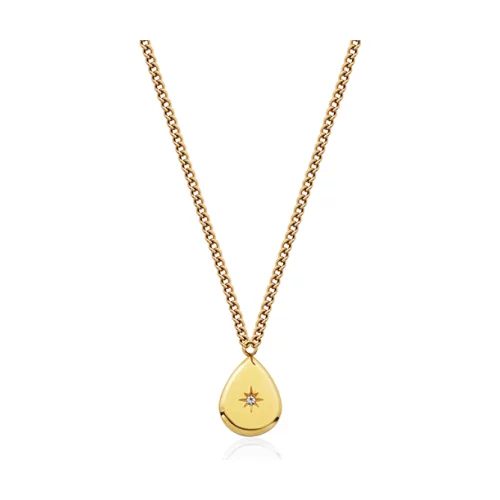 CJ Steelx Starburst Necklace - Gold