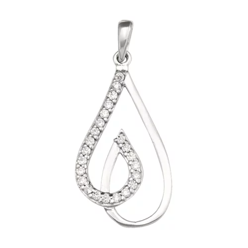 10K CZ stones fashion Pendants