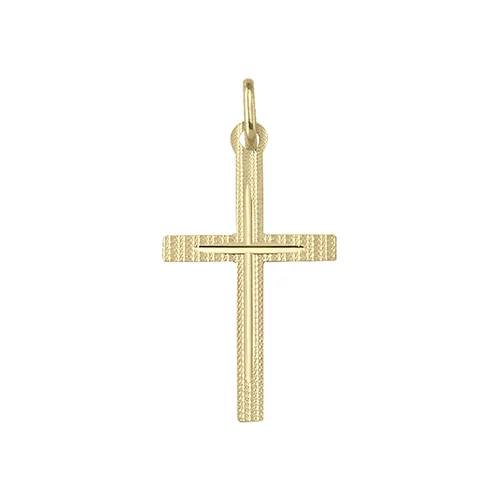 Pendentifs de croix en or 14 carats - 1,4 grammes