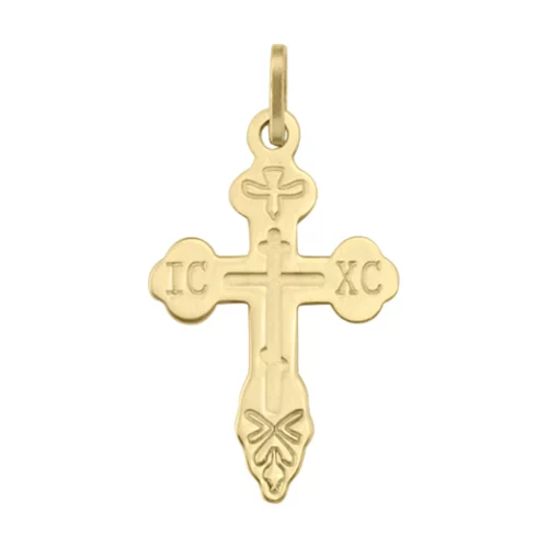 Pendentifs croix ICXC en or 14 carats