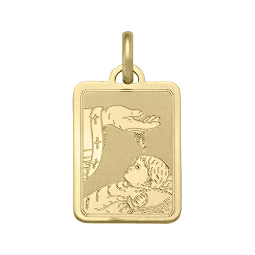 Pendentifs de baptême en or 14 carats - 2,4 g