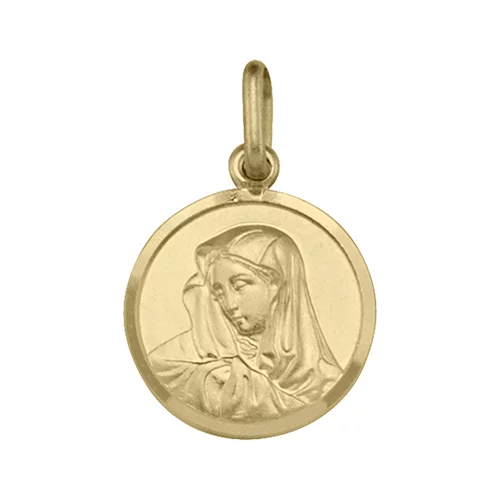 Pendentifs de la Vierge en or 14 carats - 1,9 g
