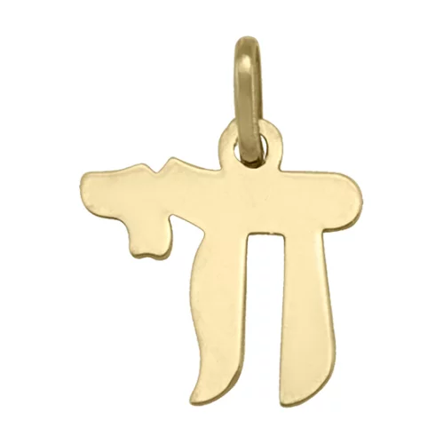 Pendentifs Chai en or 14 carats