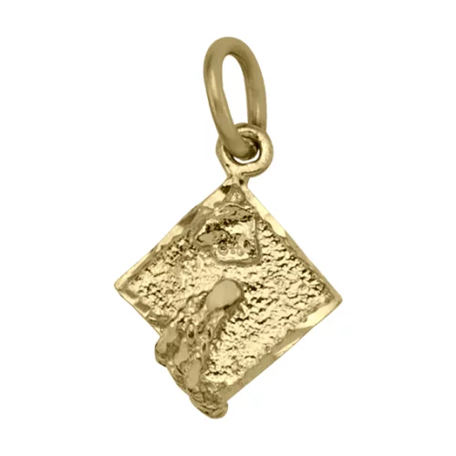 10K gold charm - Graduation