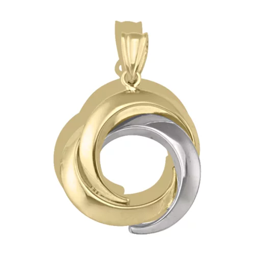 10K 2 Tone Gold Fashion Pendants