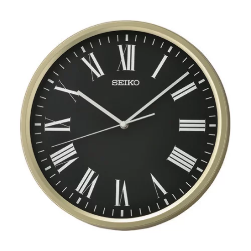 Seiko QHA009G Classic Wall Clock - Gold