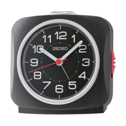 Seiko QHE194K Desk Alarm Clock - Black