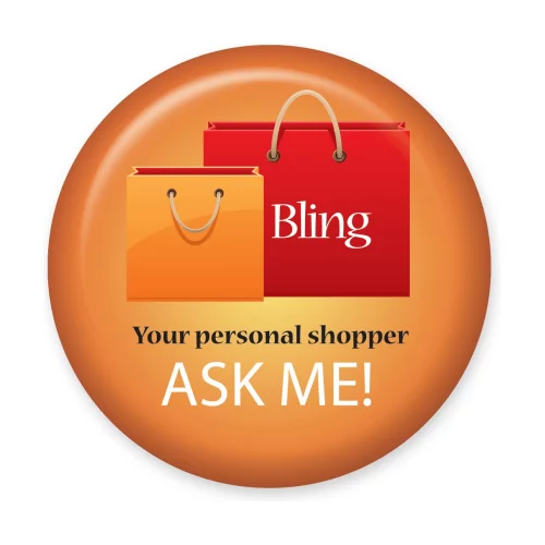 1 3/4" Round 4 Color Process Button