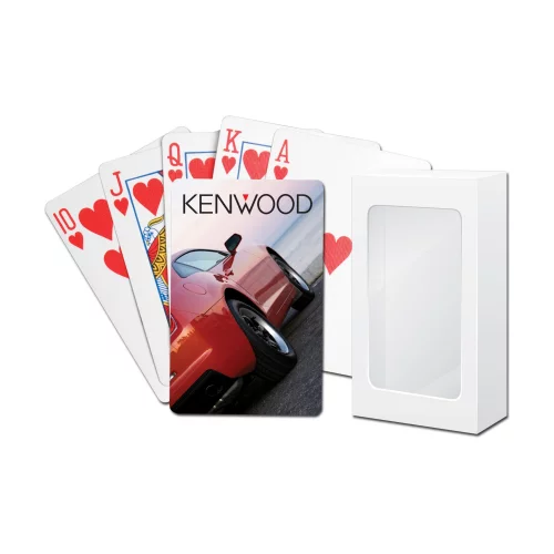 Bridge Playing Cards w/Custom Backing & Standard Faces (Playing Card Stock)