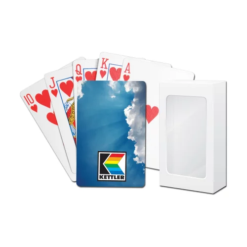 Bridge Playing Cards w/Stock Image Backing And Standard Faces (Playing Card Stock)