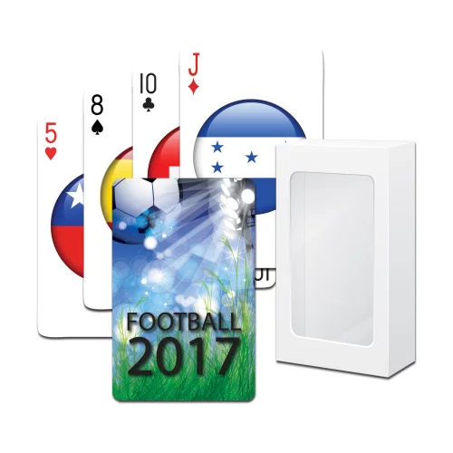 Bridge Playing Cards w/Custom Image and Custom Faces (Playing Card Stock)