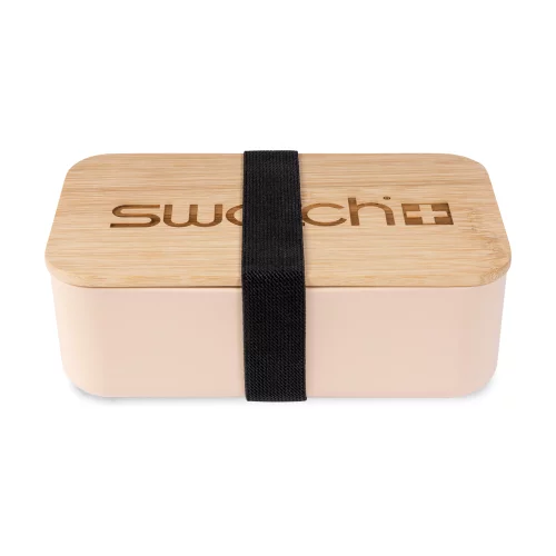 Boîte à lunch Bento avec couvercle en bambou