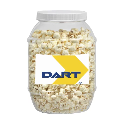 Grand pot en plastique - Popcorn au beurre