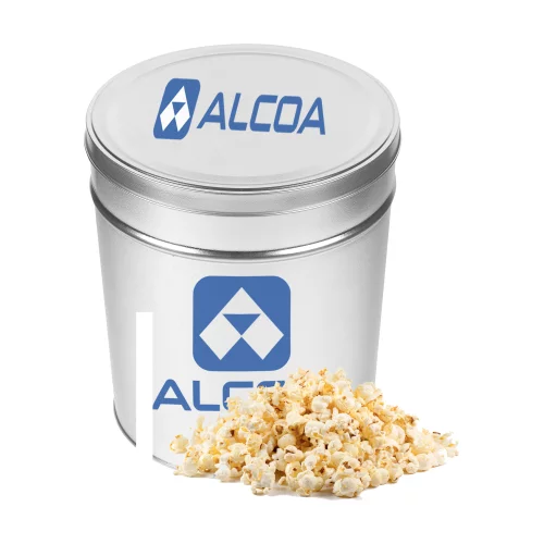 Boîte de popcorn de 3 1/2 gallons/popcorn au beurre