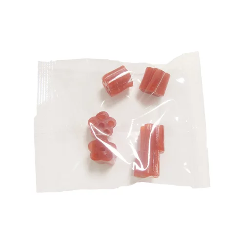 Paquets de collations de 1/2 oz. de bonbons aux cerises