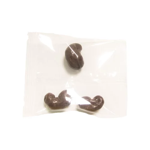 Paquets de collations de 1/2 oz. de grains de café expresso au chocolat noir