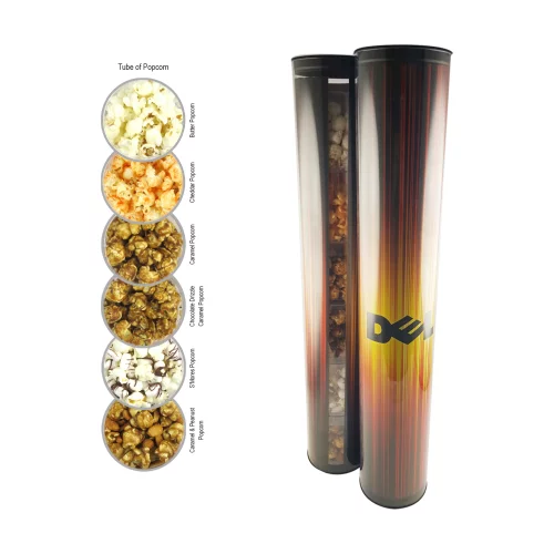 Tube cadeau de popcorn