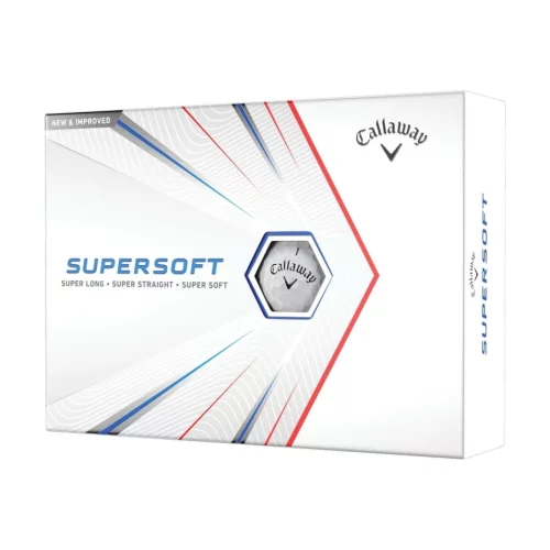Balles de golf Callaway® Supersoft Logo 12 Pack