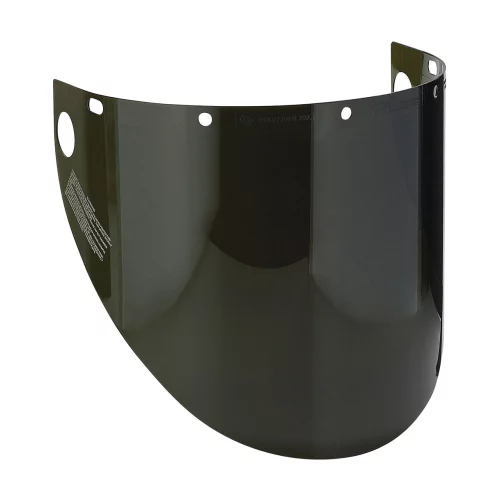 Visière de sécurité en polycarbonate asphérique Dynamic™ - Épaisseur de 0,06 pouce