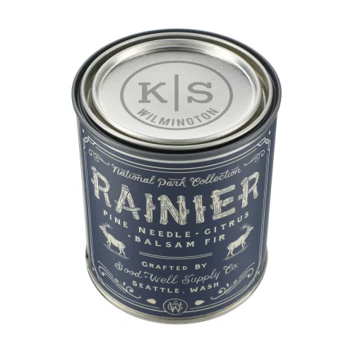 Bougie de 14 oz du parc national de Rainier