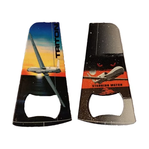 Ouvre-bouteille en forme d'aile d'avion