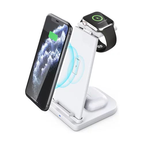 Chargeur sans fil 3 en 1 *Charge rapide 15W*