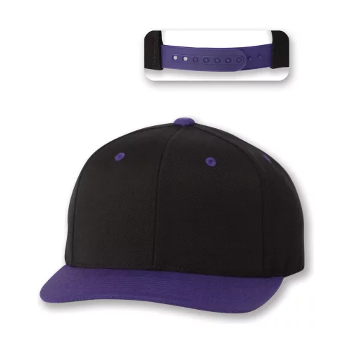 Yupoong by Flexfit® Flat Bill Snapback Cap