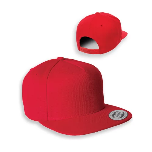 Yupoong Five-Panel Wool Blend Snapback Cap