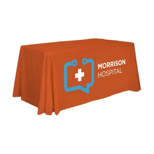 4' Economy Table Throw (Full-Color Front Only)